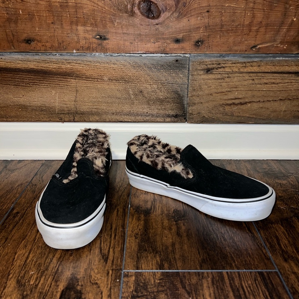 Platform slip-on vans